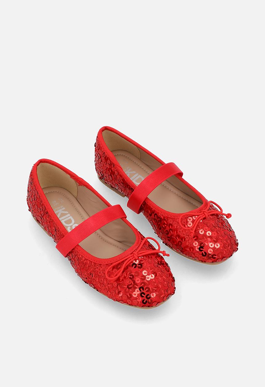 Cotton On - Olivia ballet flat - red sequin