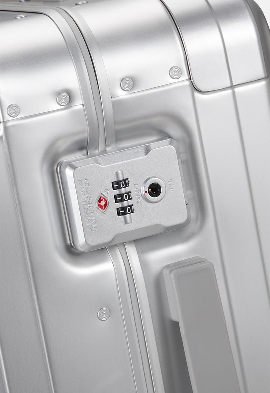 American Tourister - AT Soundbox Alu TSA - Silver
