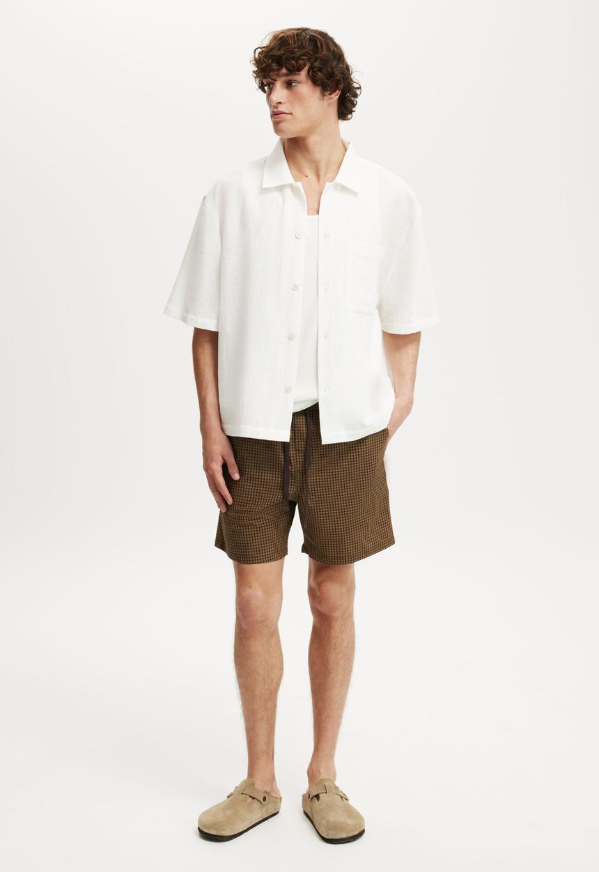 Cotton On - Ventura Short Sleeve Shirt - White