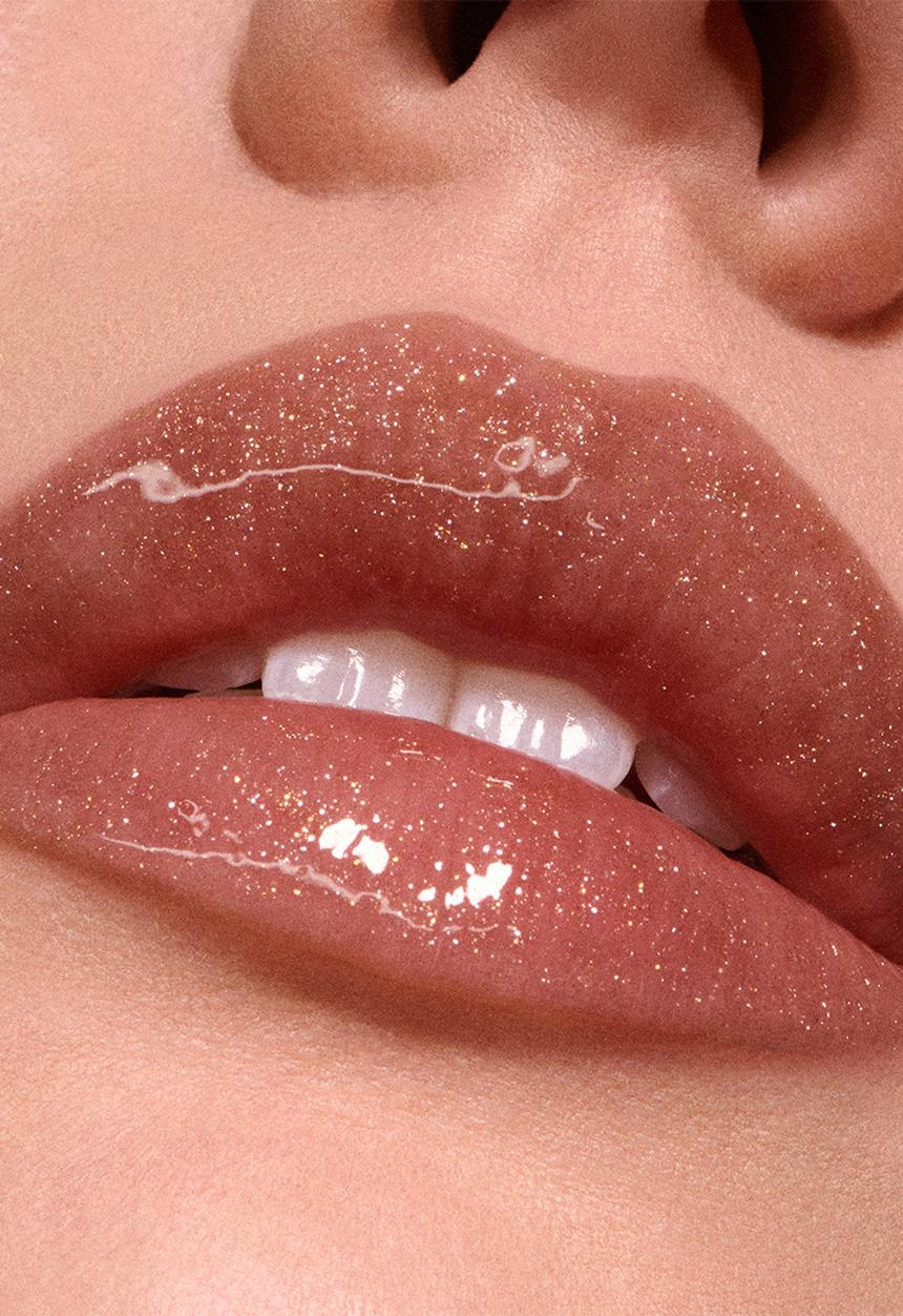 MAC - Presents and Future Lipglass Air Non-Sticky Gloss - Twinkle Taupe