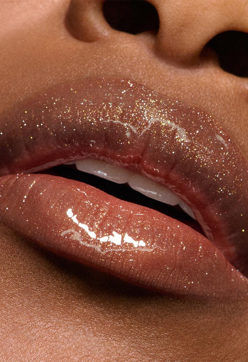 MAC - Presents and Future Lipglass Air Non-Sticky Gloss - Twinkle Taupe