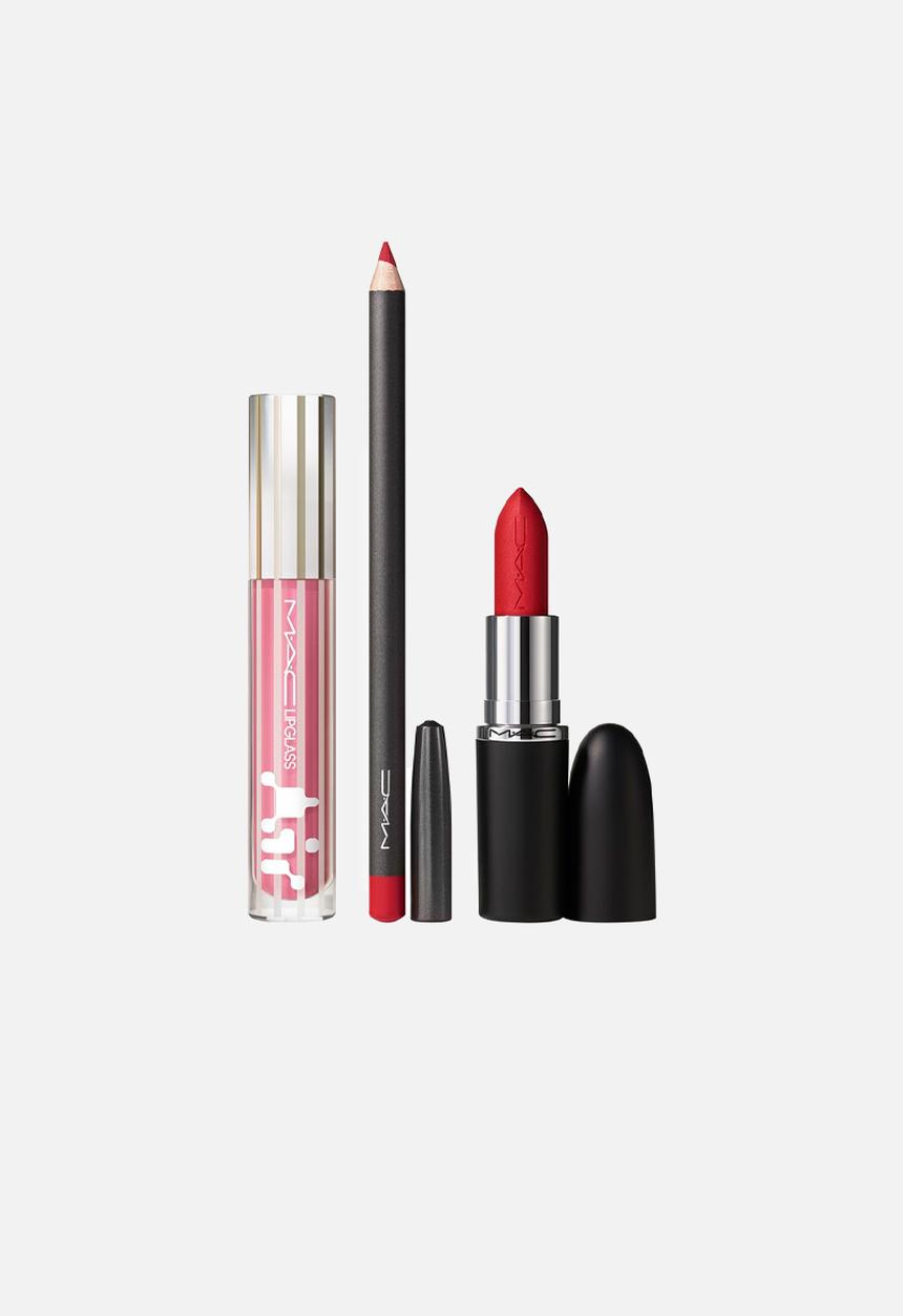 MAC - Presents and Future Trending Tomorrow Lip Trio: Red
