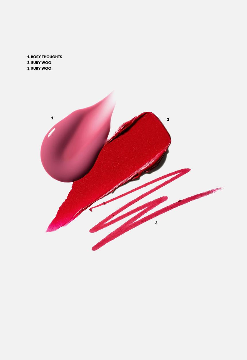 MAC - Presents and Future Trending Tomorrow Lip Trio: Red