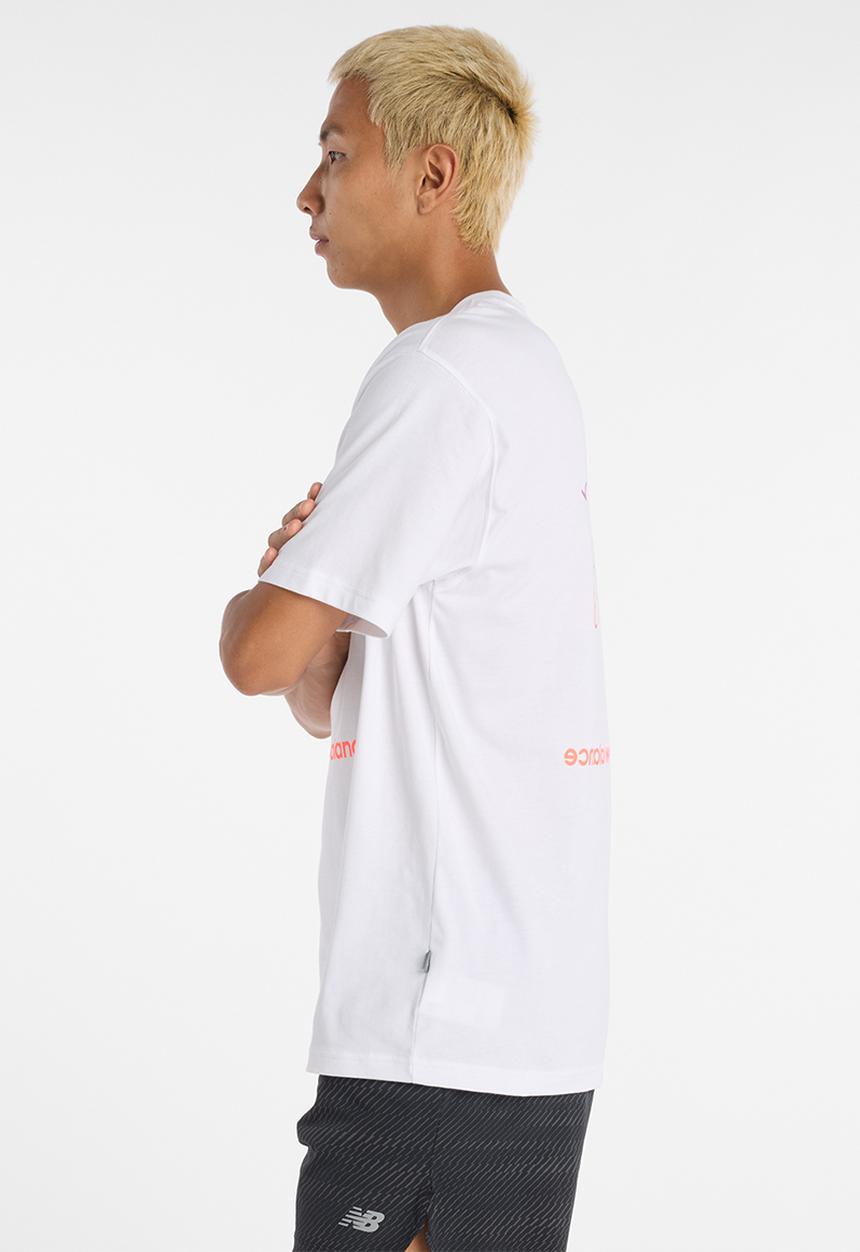 New Balance  - New Balance Before & After Tee - White