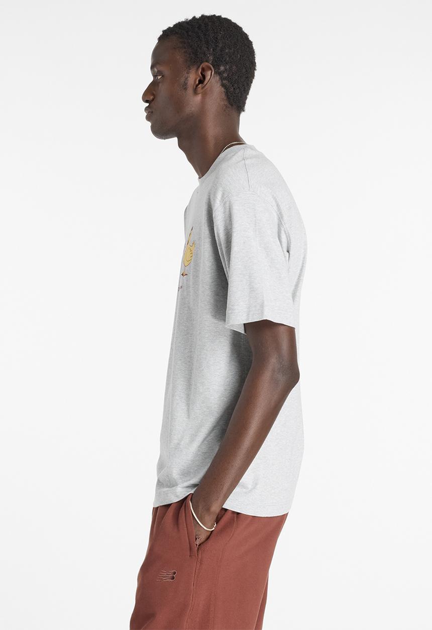 New Balance  - New Balance Chicken Or Newbie Tee - Grey