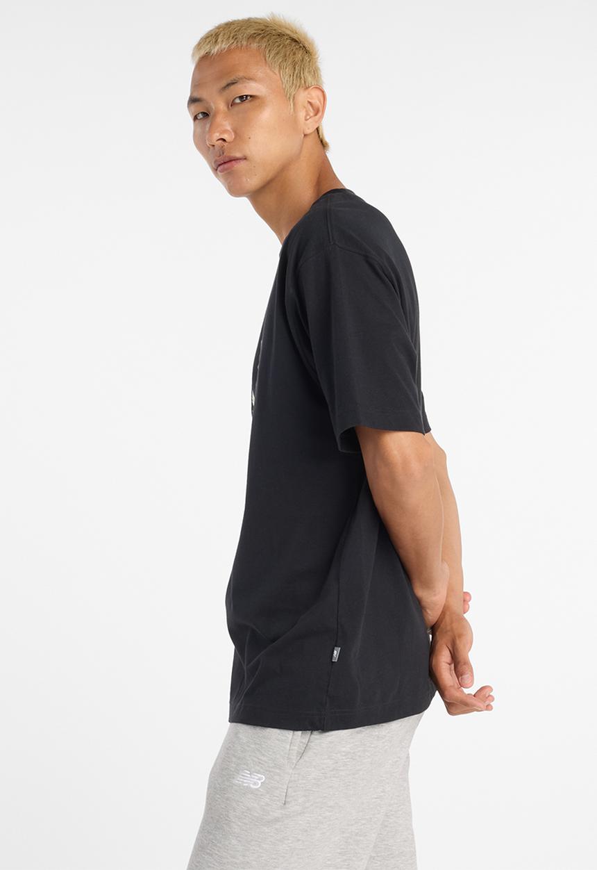 New Balance  - New Balance Bearded Runner Tee - Black