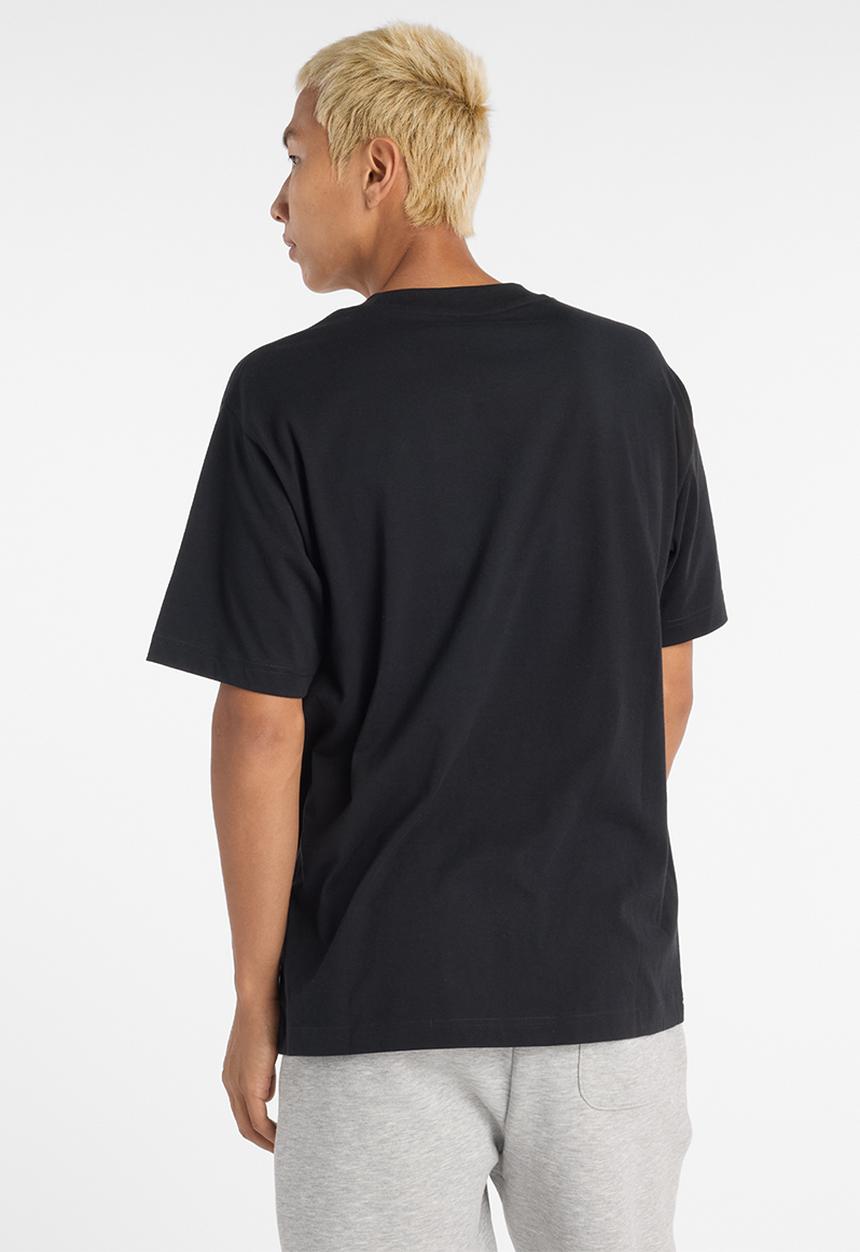 New Balance  - New Balance Bearded Runner Tee - Black