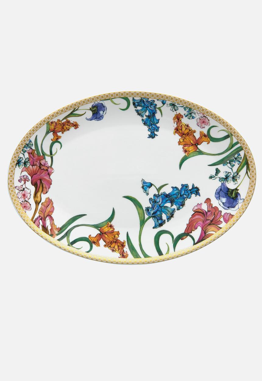 Maxwell & Williams - MW Mystique Oval Platter 35cm - white