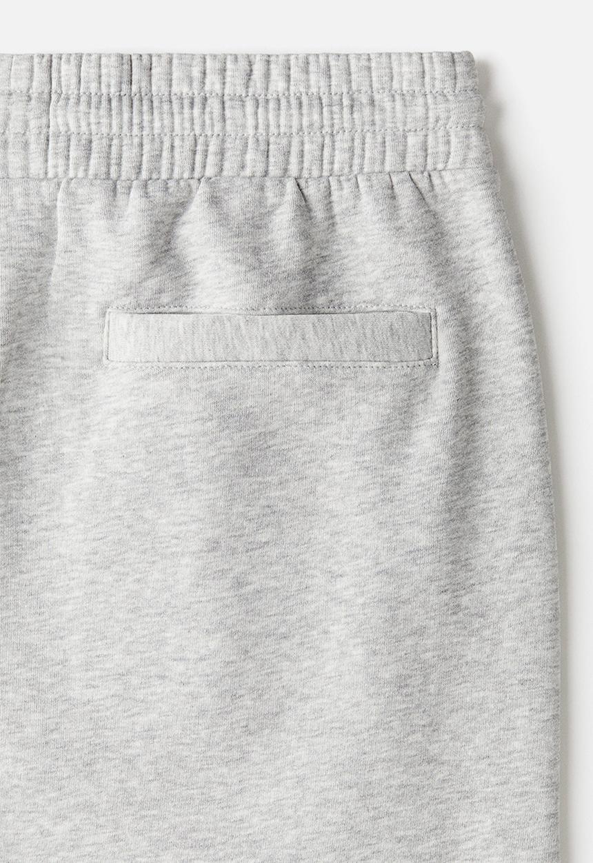 H&M - Regular fit sweatshorts - light grey marl 