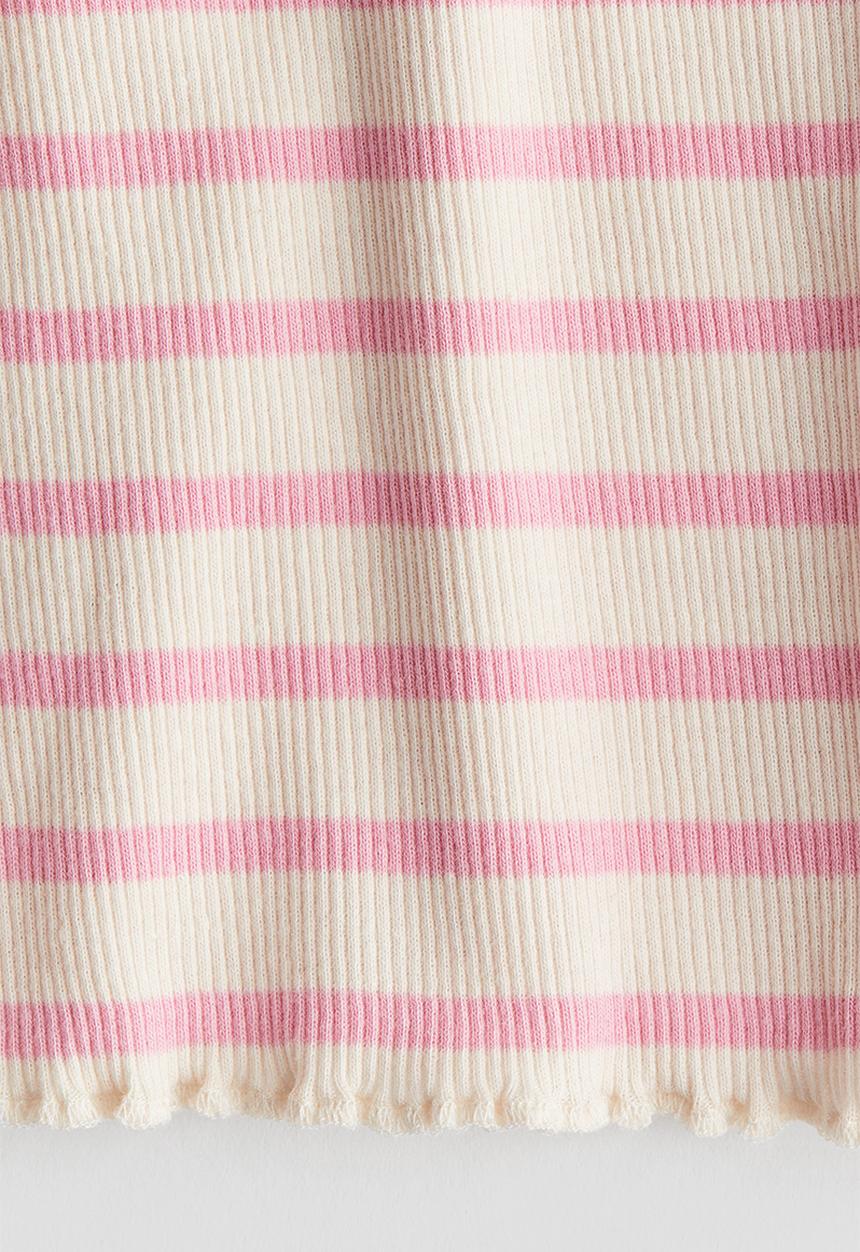 H&M - Long-sleeved jersey top - cream striped 