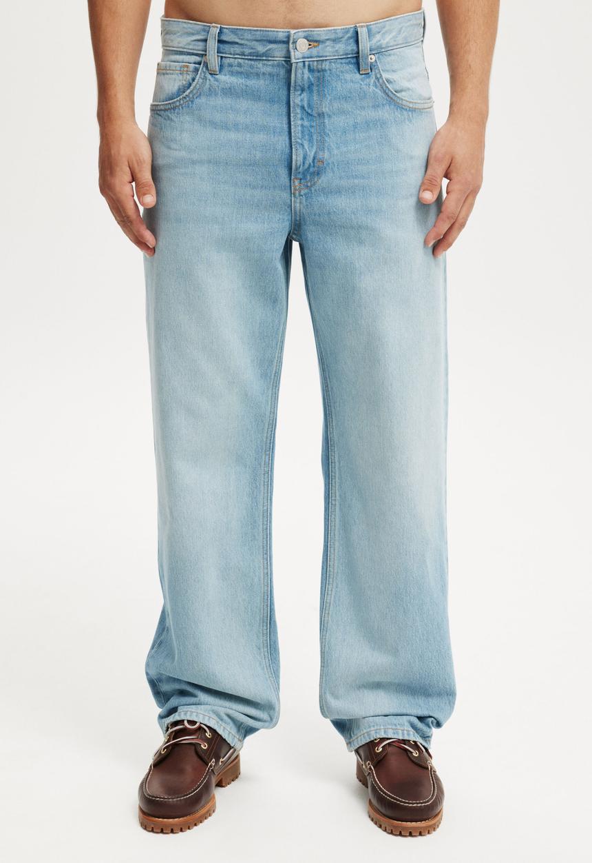 Cotton On - Baggy Jean - Cassette Blue