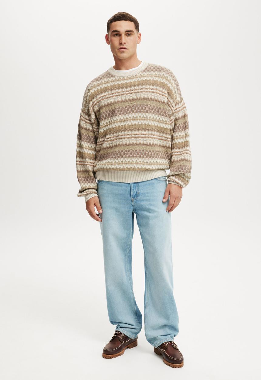 Cotton On - Baggy Jean - Cassette Blue