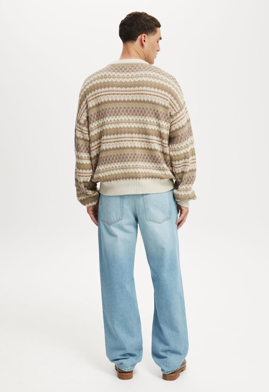 Cotton On - Baggy Jean - Cassette Blue