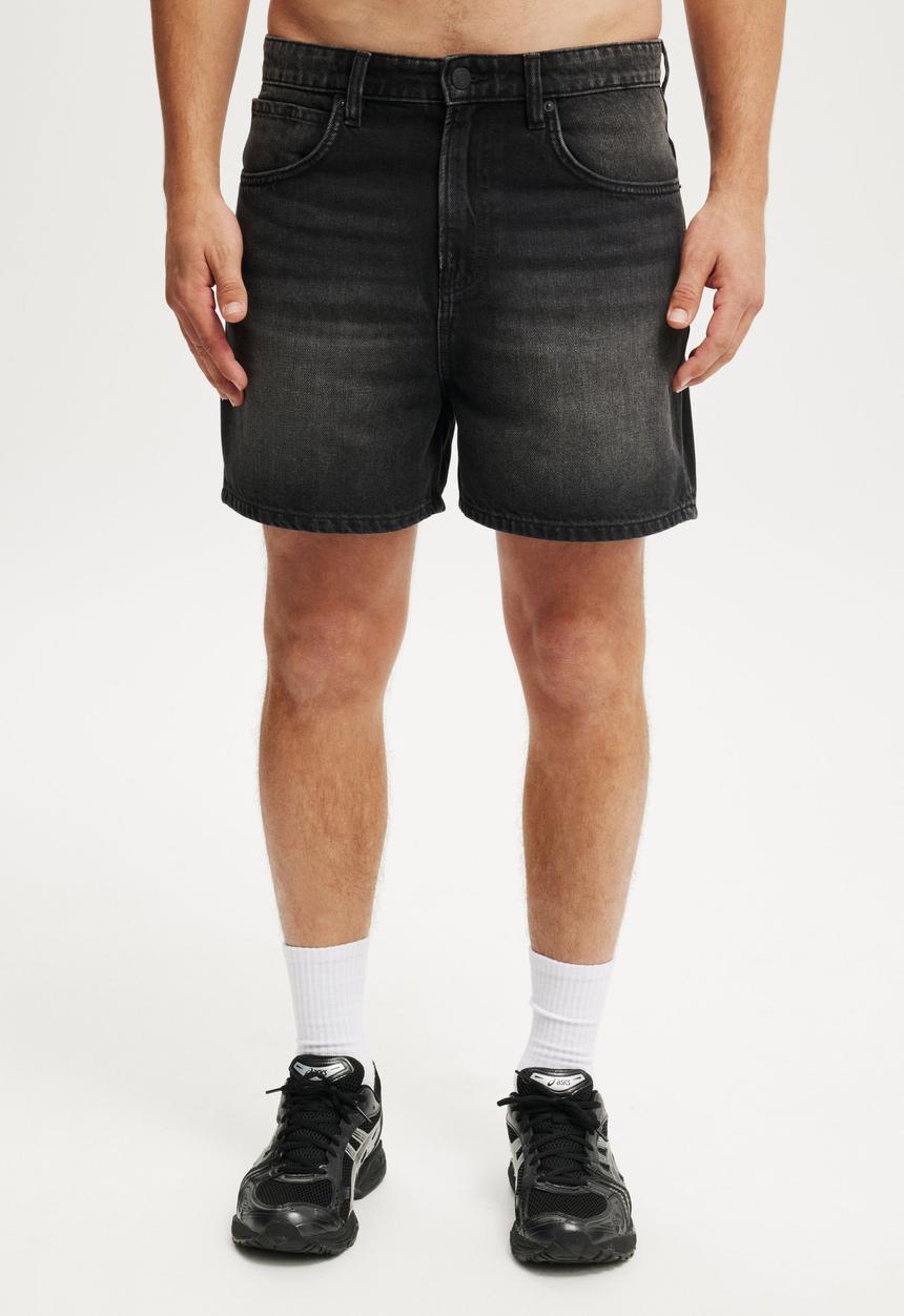 Cotton On - Denim Short Short - Revolve Black