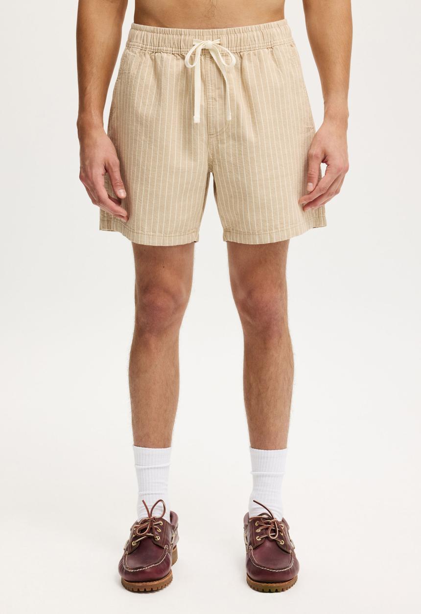 Cotton On - Easy Short - Gravel Stripe