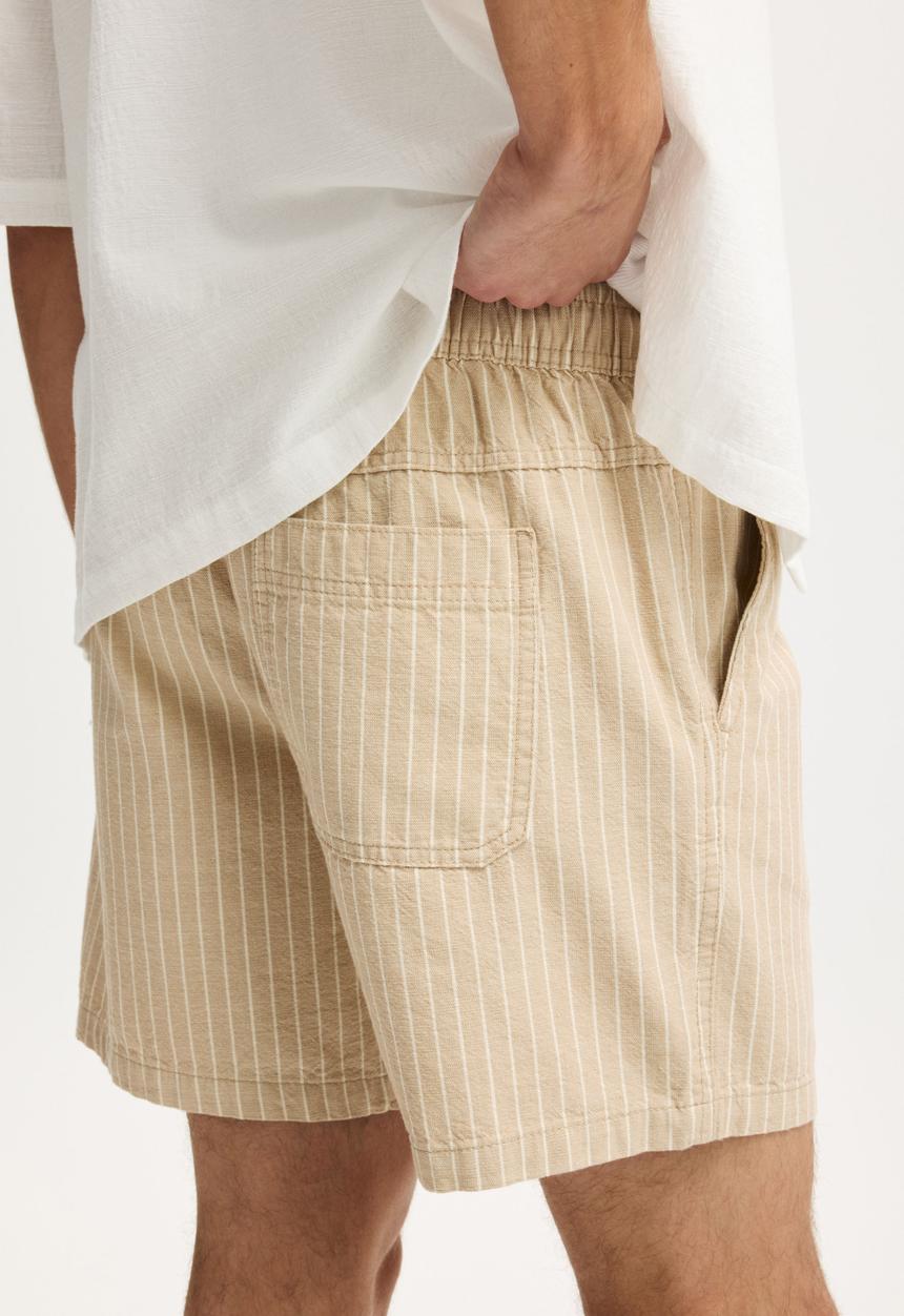 Cotton On - Easy Short - Gravel Stripe