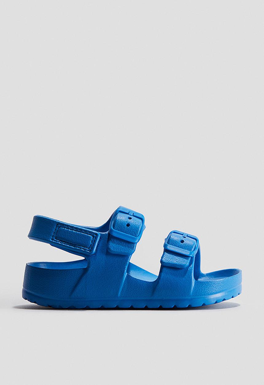 H&M - Two-strap pool shoes - bright blue
