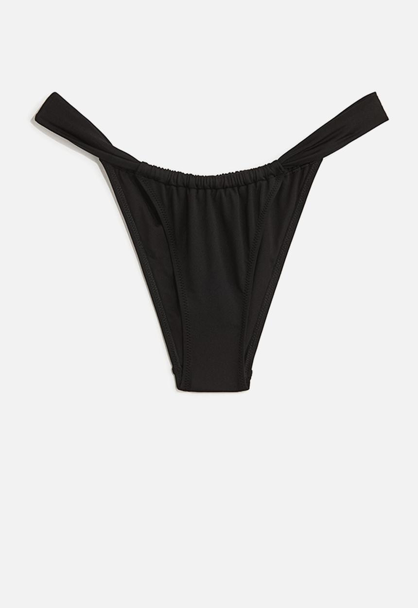 H&M - Cheeky tanga bikini bottoms - black