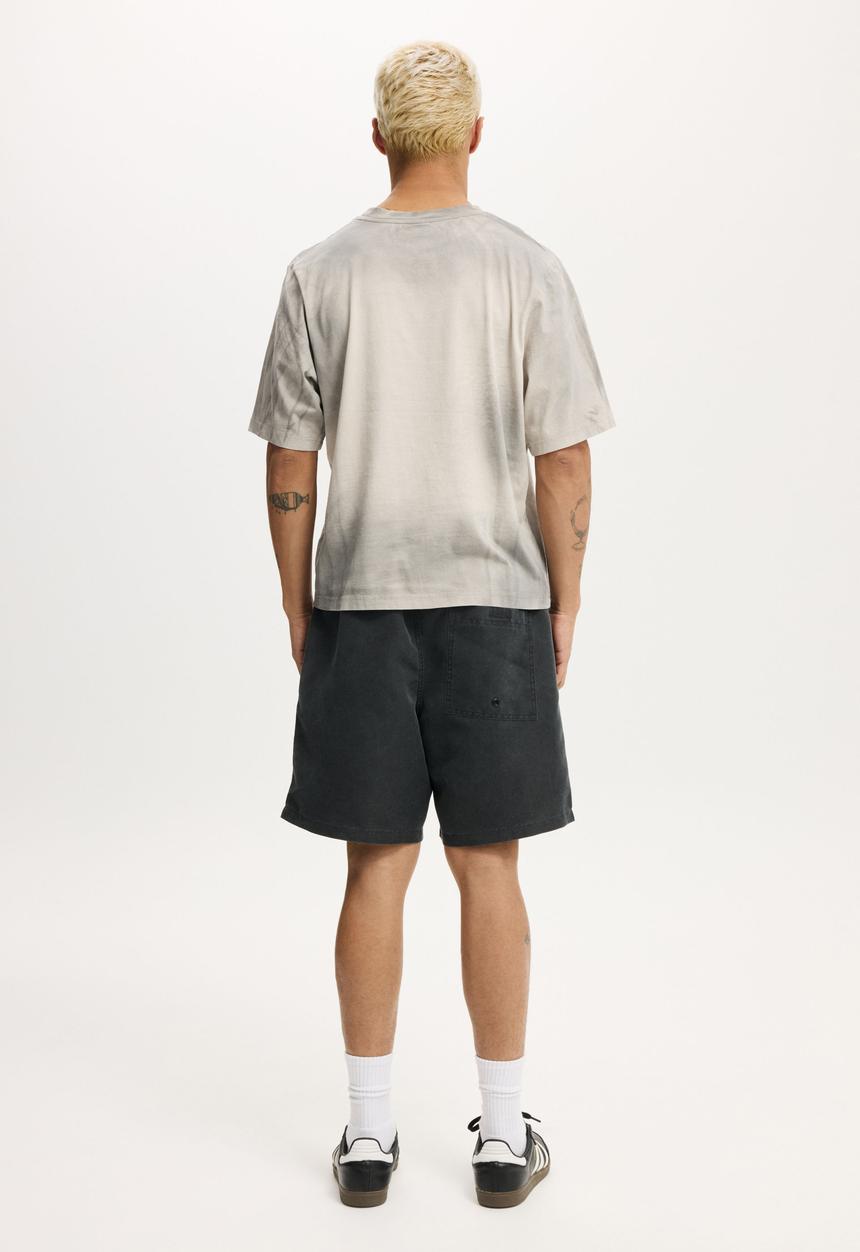 Cotton On - Nomad Baggy Short - Black