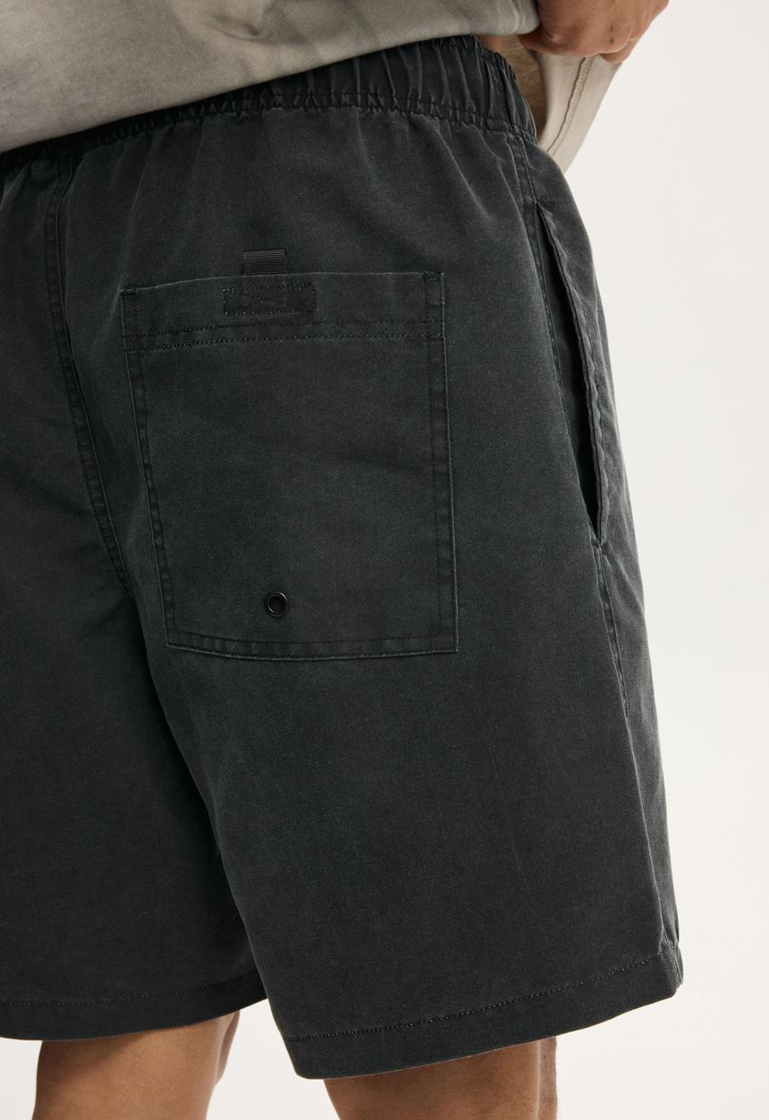 Cotton On - Nomad Baggy Short - Black