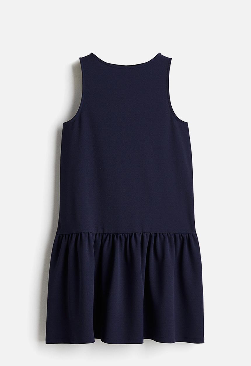 H&M - Sleeveless jersey dress - navy blue