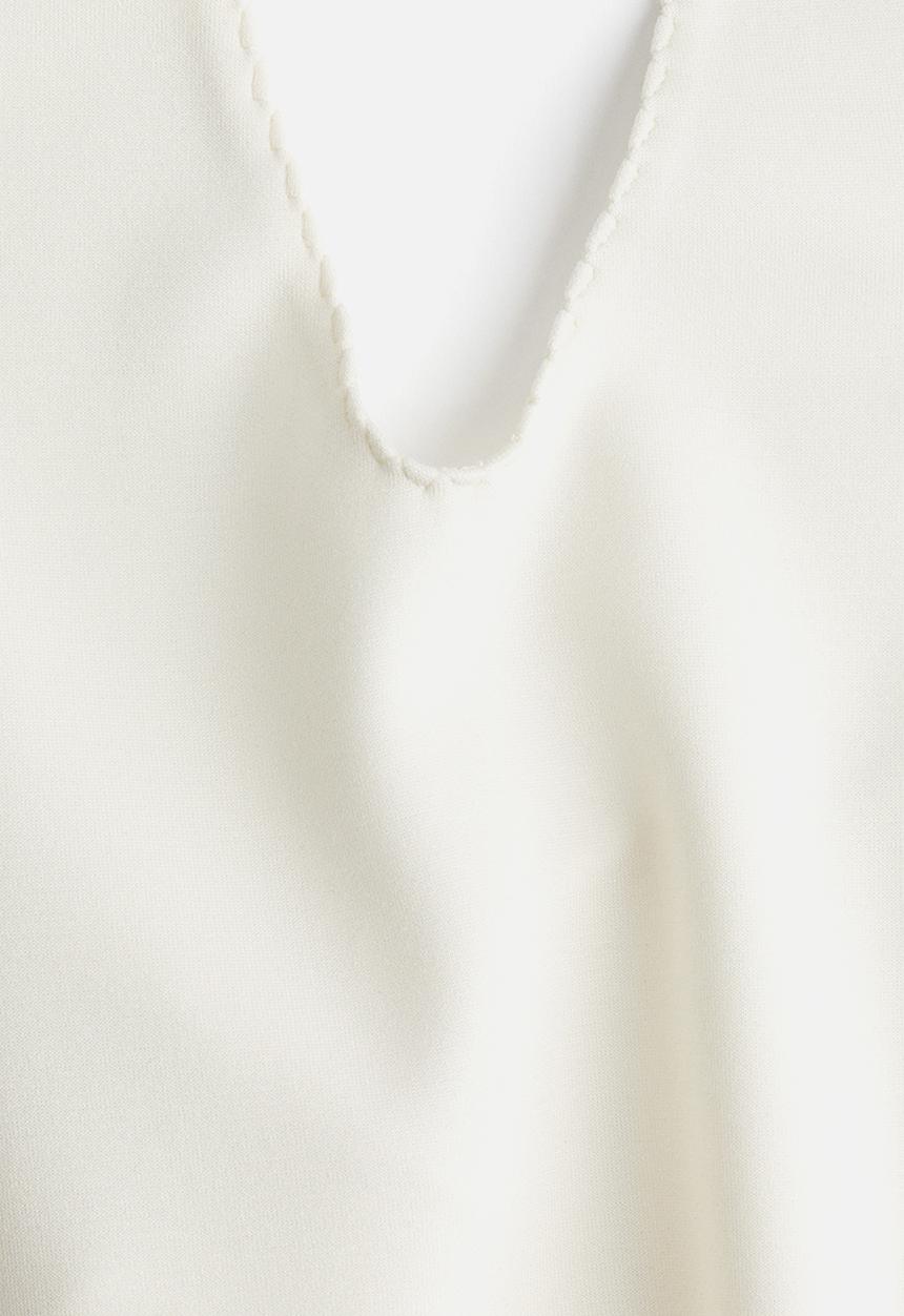 H&M - Halterneck top - white