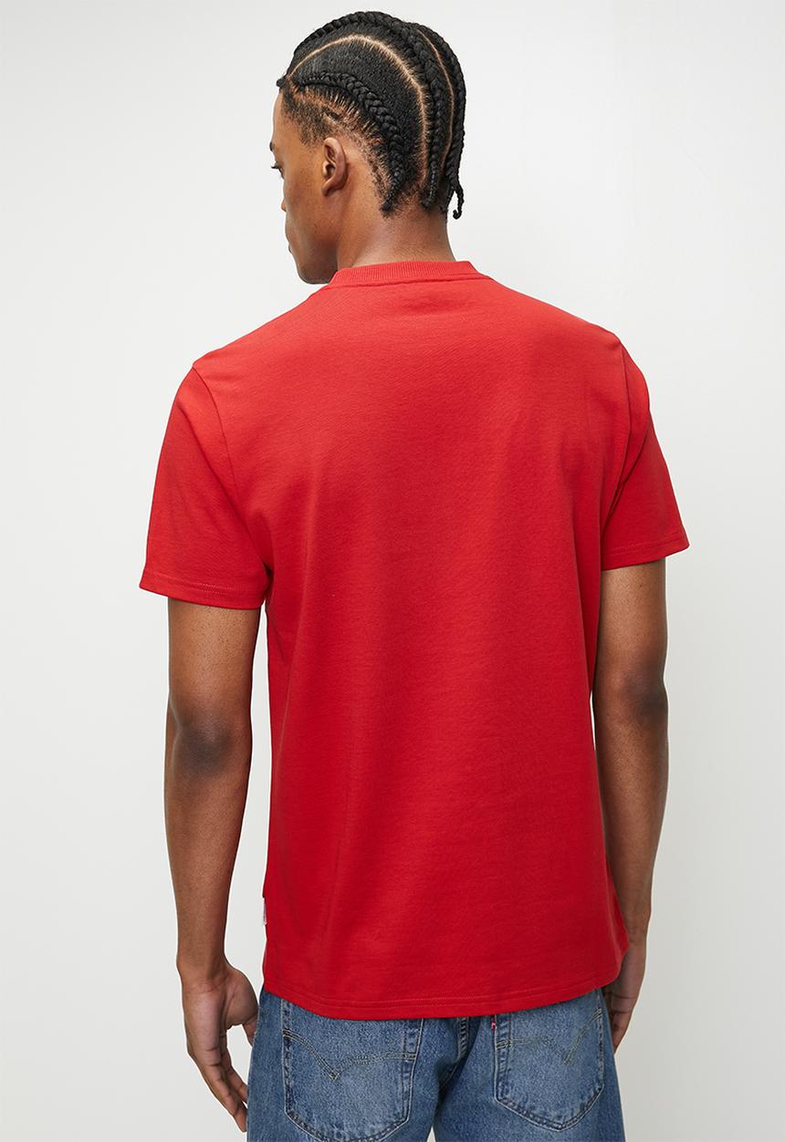 Ben Sherman - Target Towelling Applique Tee - Red