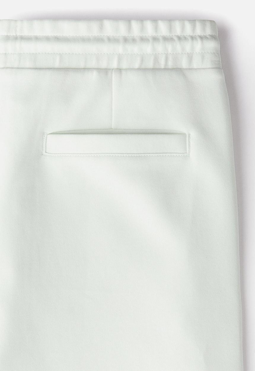 H&M - Regular fit sweatshorts - pale green 