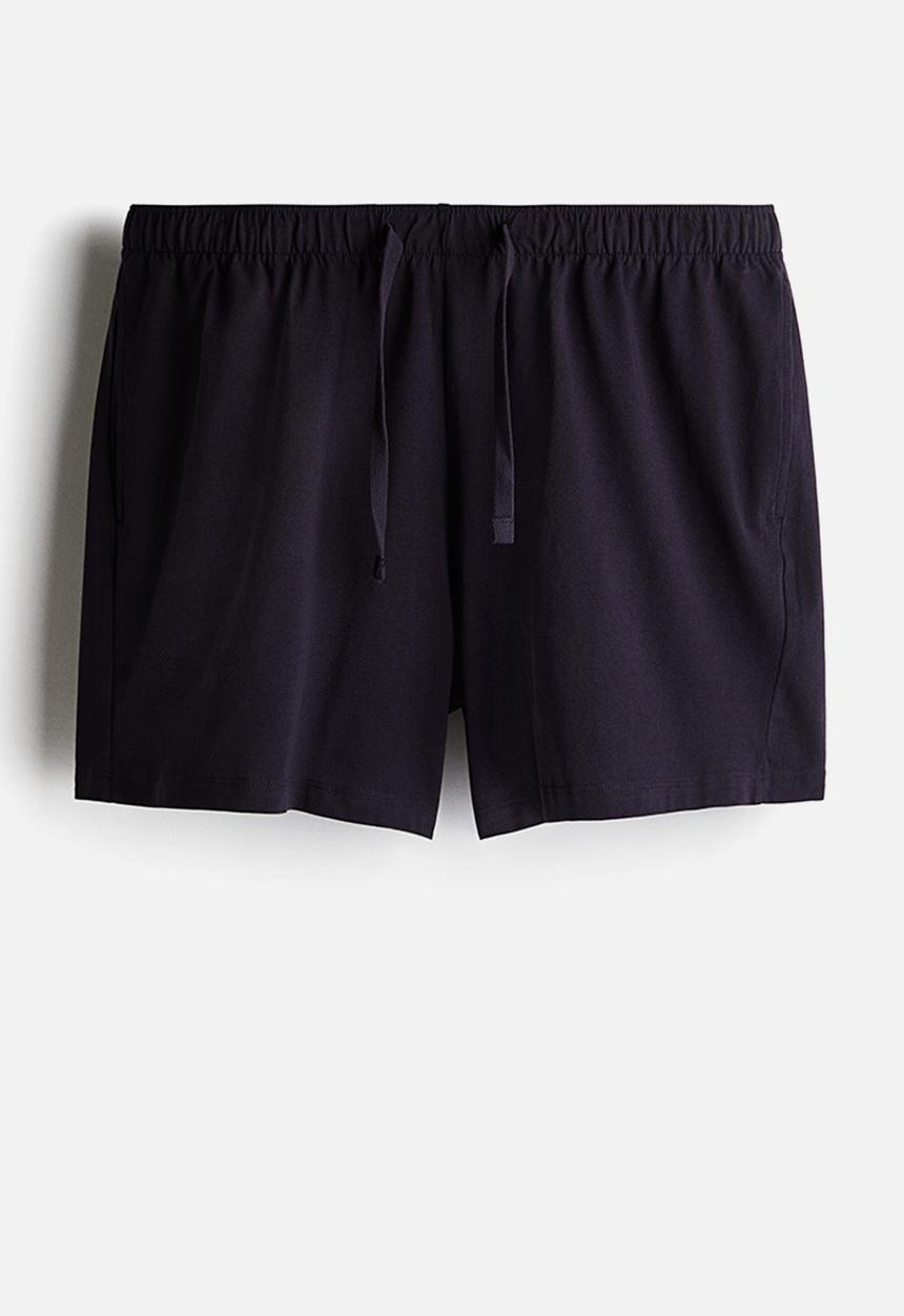 H&M - Cotton pyjama vest top and shorts - blue