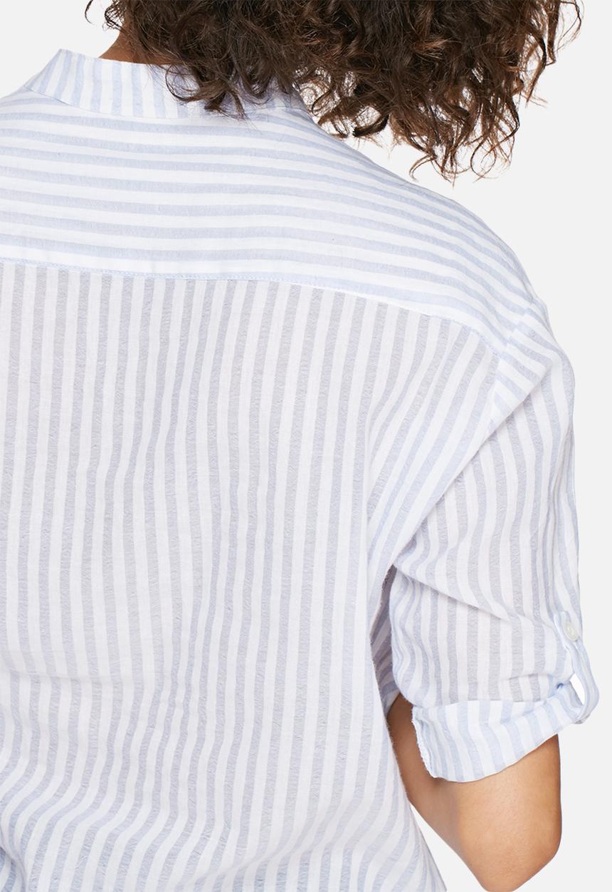 dailyfriday - Soft shirt with tab sleeve