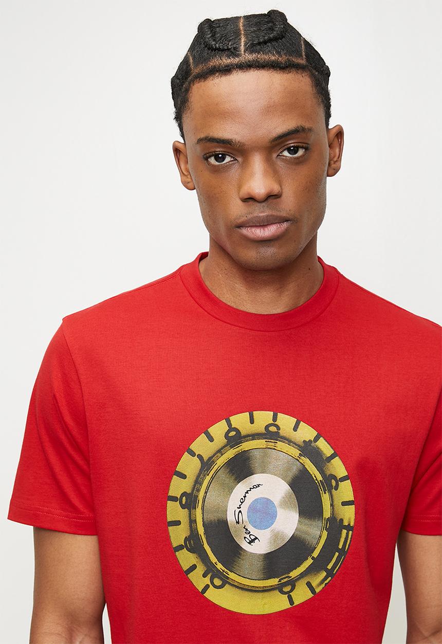 Ben Sherman - Turn It Up Tee Shirt - Red
