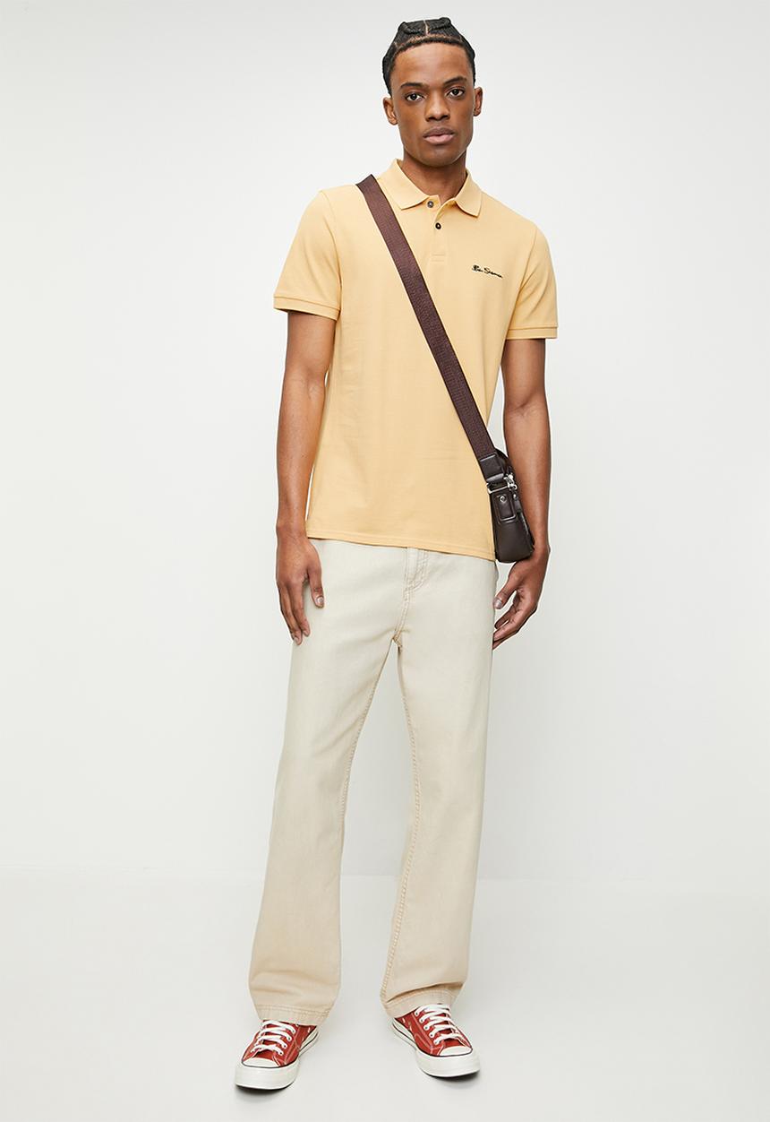 Ben Sherman - Ben Polo S/S - New Wheat