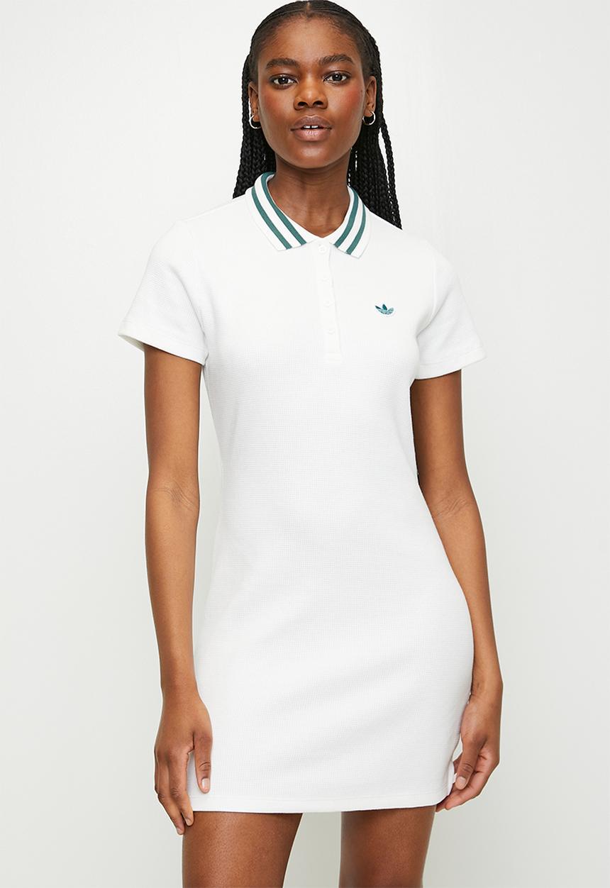 adidas Originals - Ss Polo Dress - White