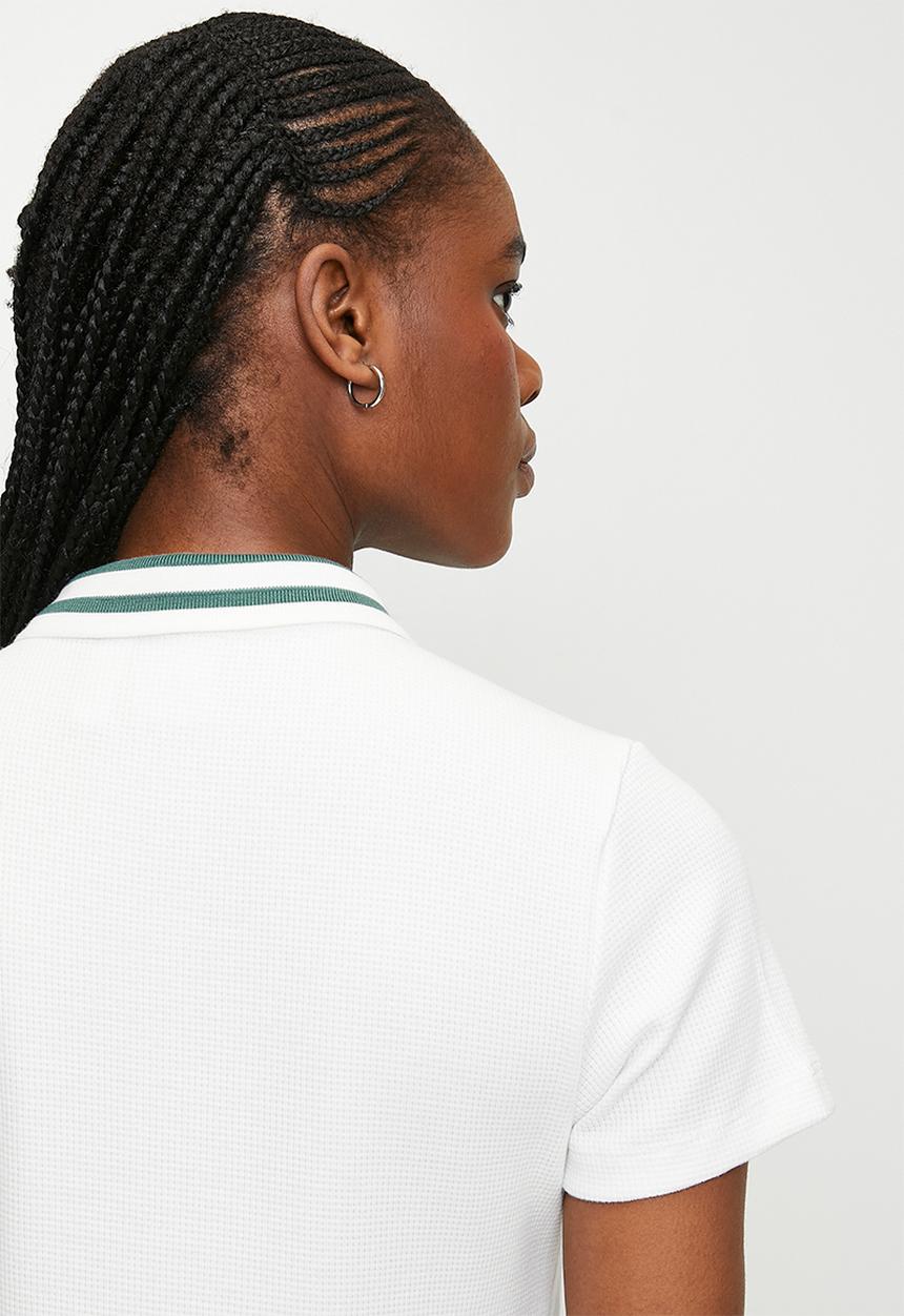 adidas Originals - Ss Polo Dress - White