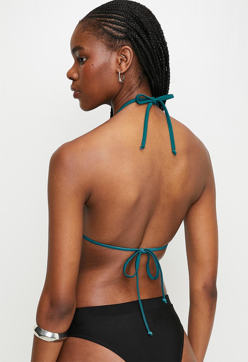 Lizzy - Levine bikini top - teal