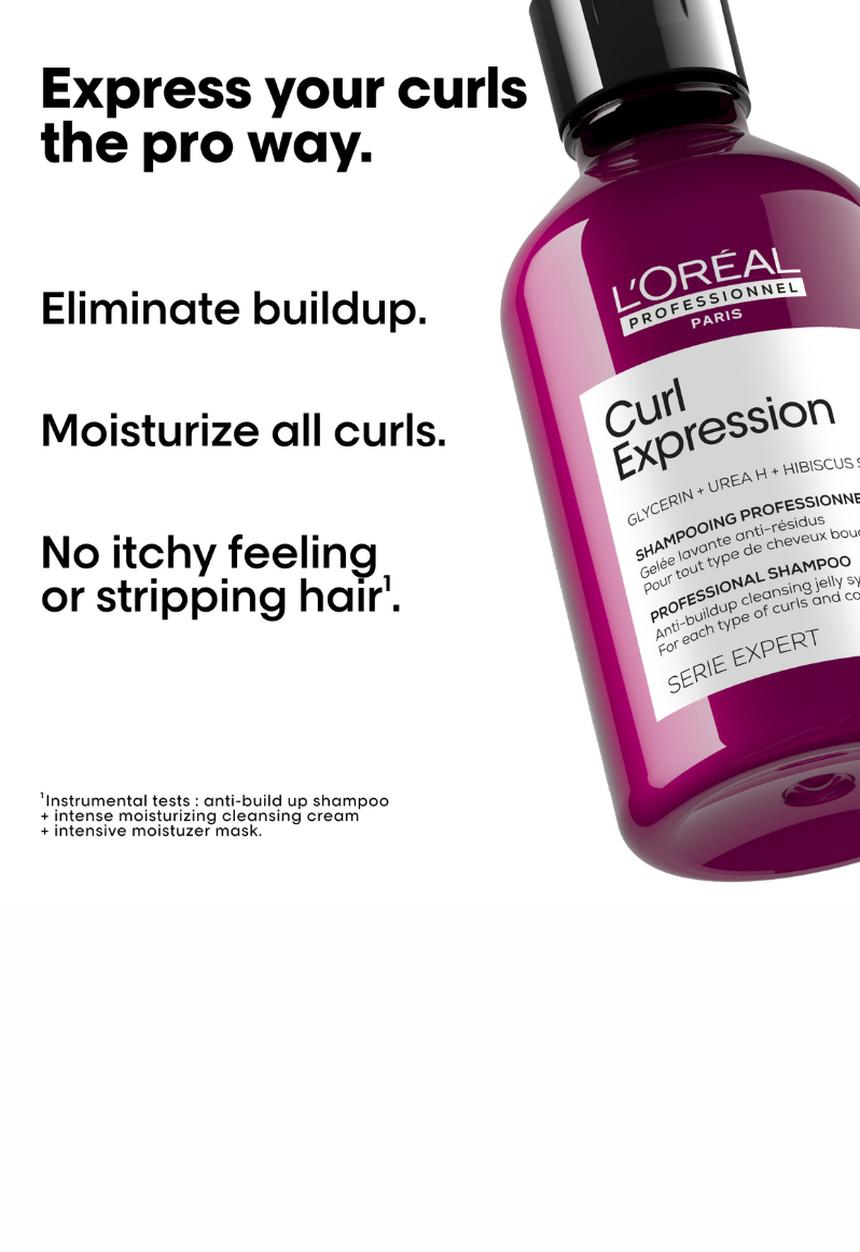L’Oreal Professionnel - Curl Expression Anti-Buildup Cleansing Jelly Shampoo for Curly Hair -3
