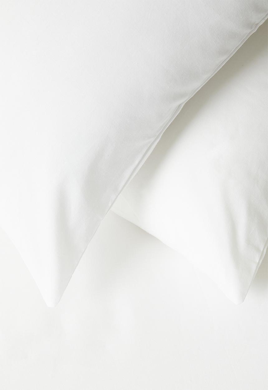 Sixth Floor - Polycotton duvet cover set - white