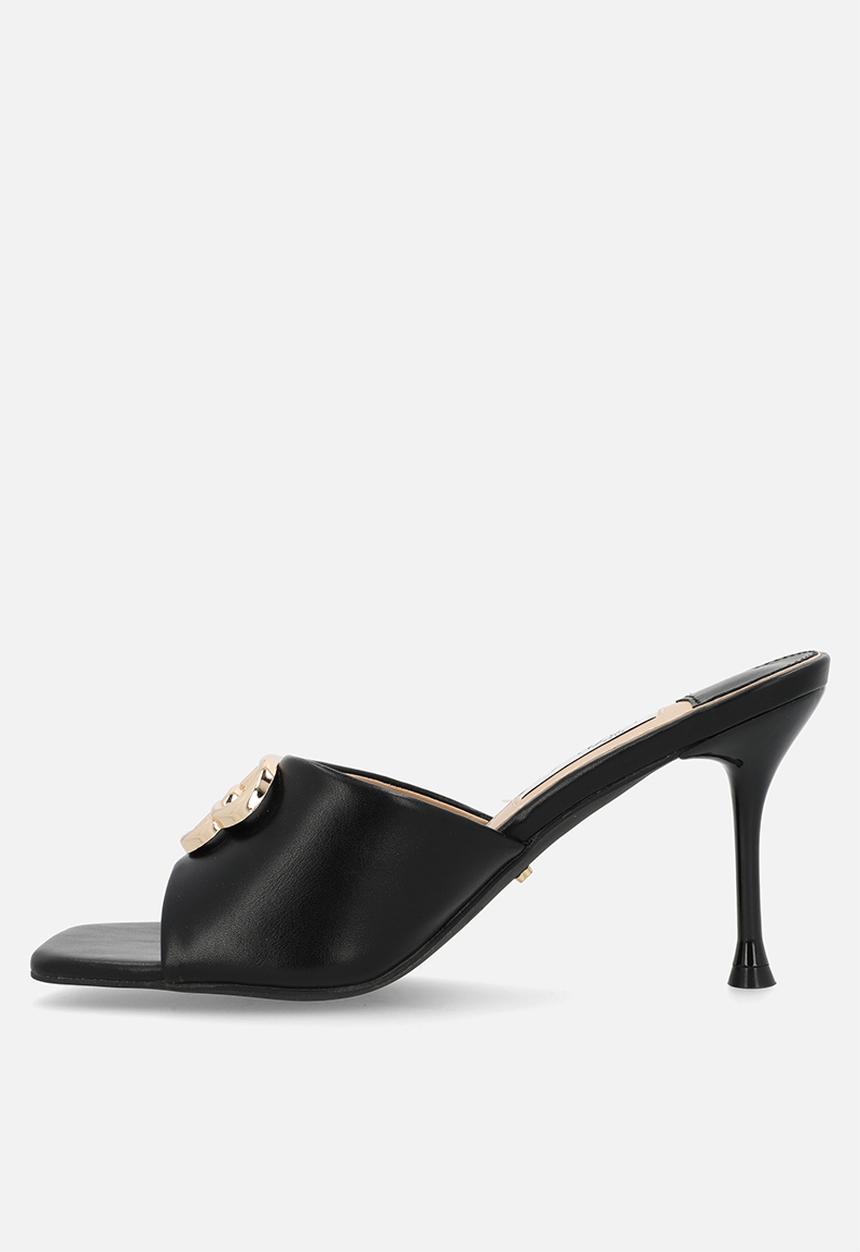 Miss Black - Chanel 3 mule heel - black