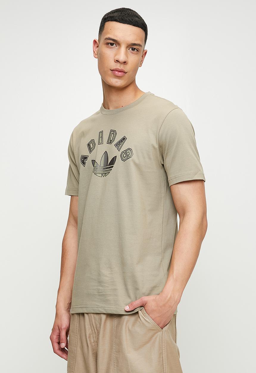adidas Originals - Tartan Trefoil Tee - orbit green