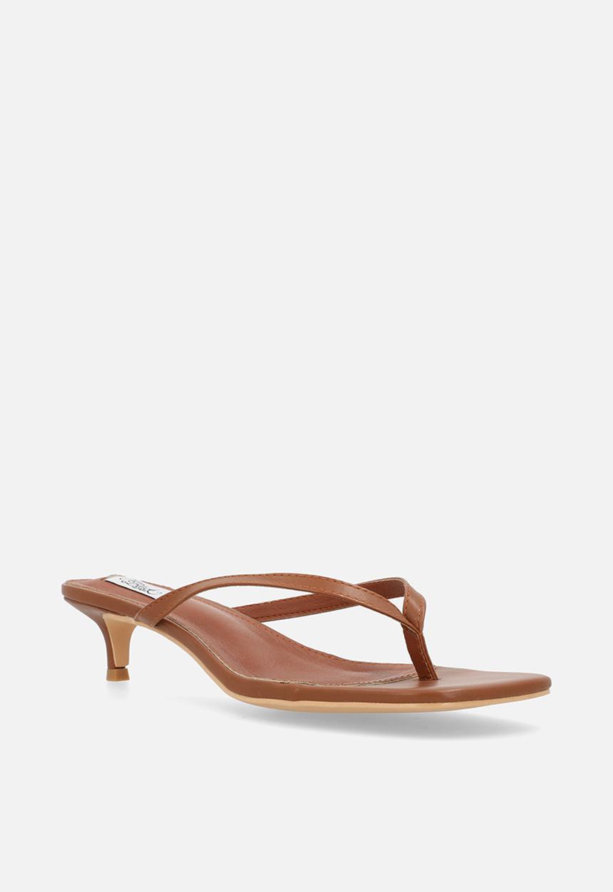 Miss Black - Haze 1 kitten heel - tan