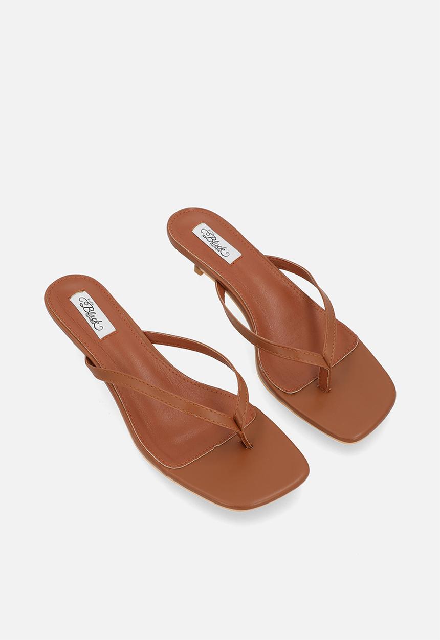 Miss Black - Haze 1 kitten heel - tan