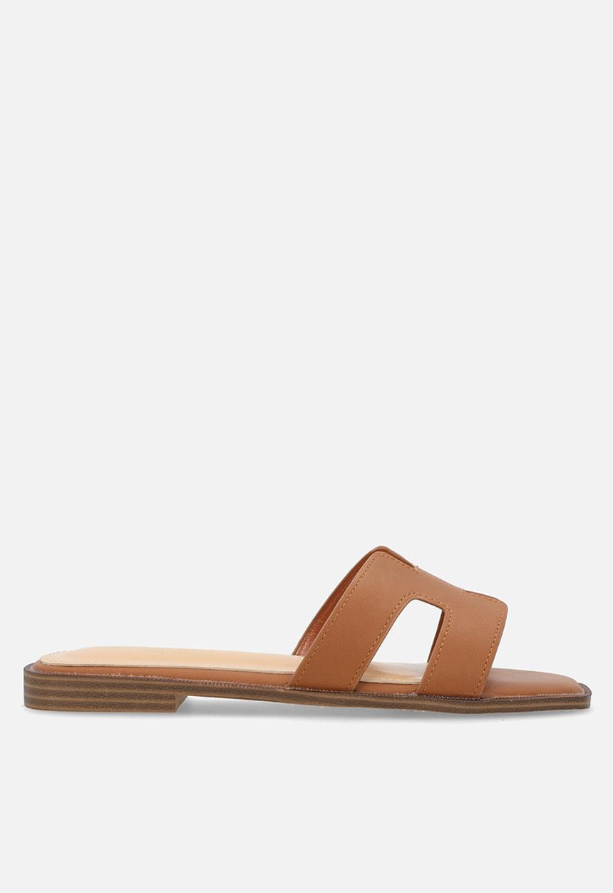 Steve Madden - Haileyy slide - cognac paris