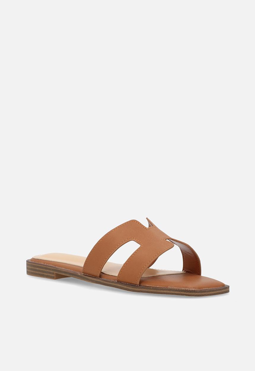 Steve Madden - Haileyy slide - cognac paris
