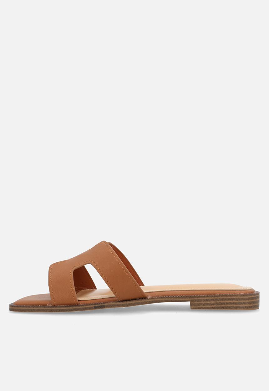 Steve Madden - Haileyy slide - cognac paris