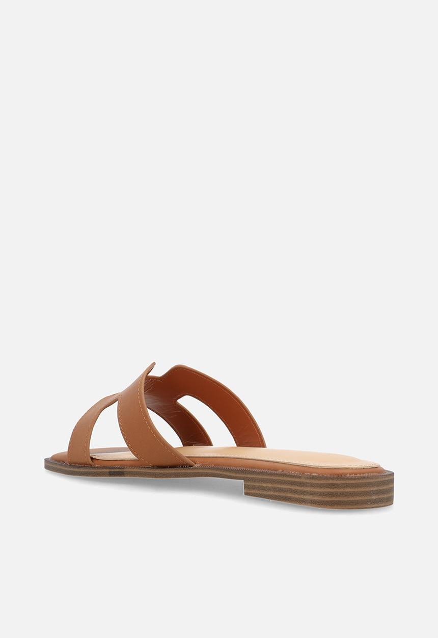 Steve Madden - Haileyy slide - cognac paris