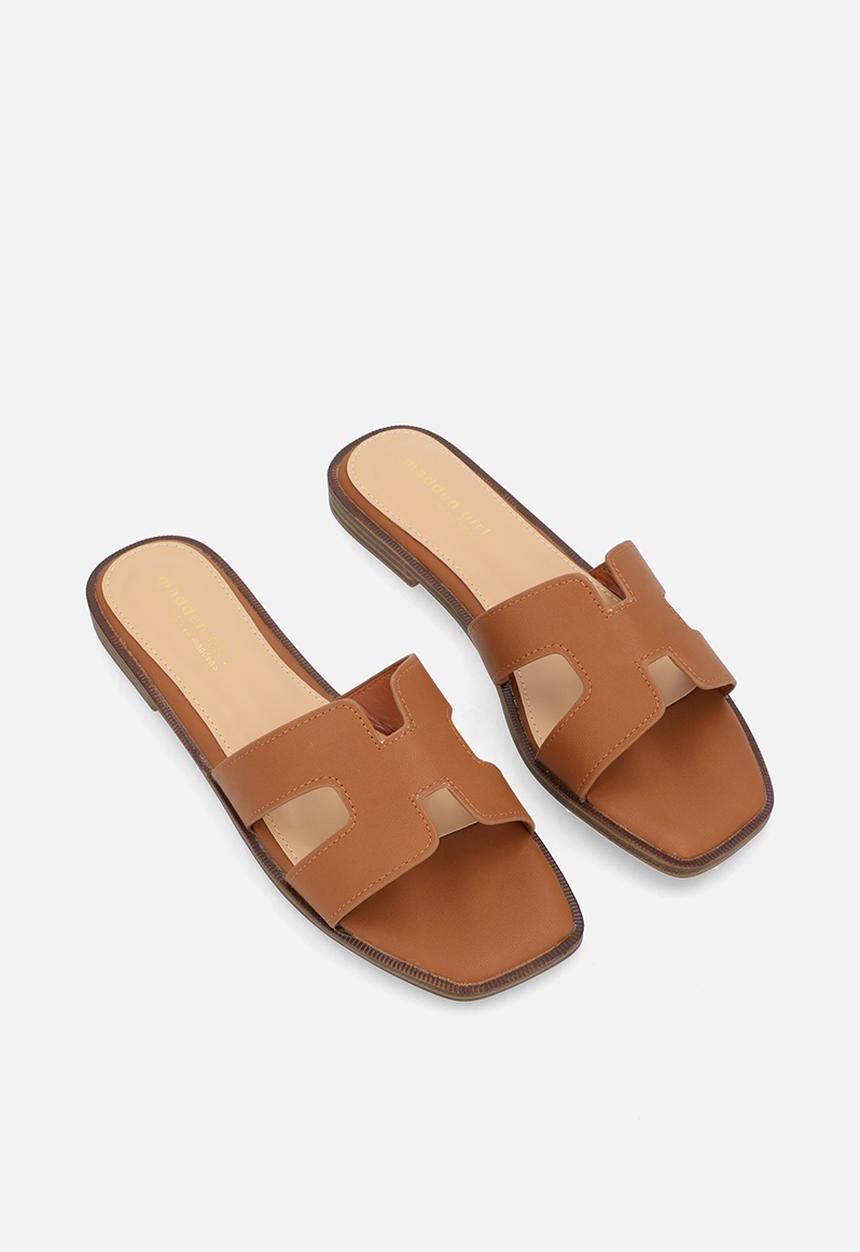 Steve Madden - Haileyy slide - cognac paris