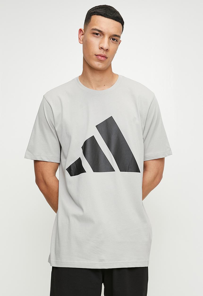 adidas Performance - Big Logo Tee - Metal Grey