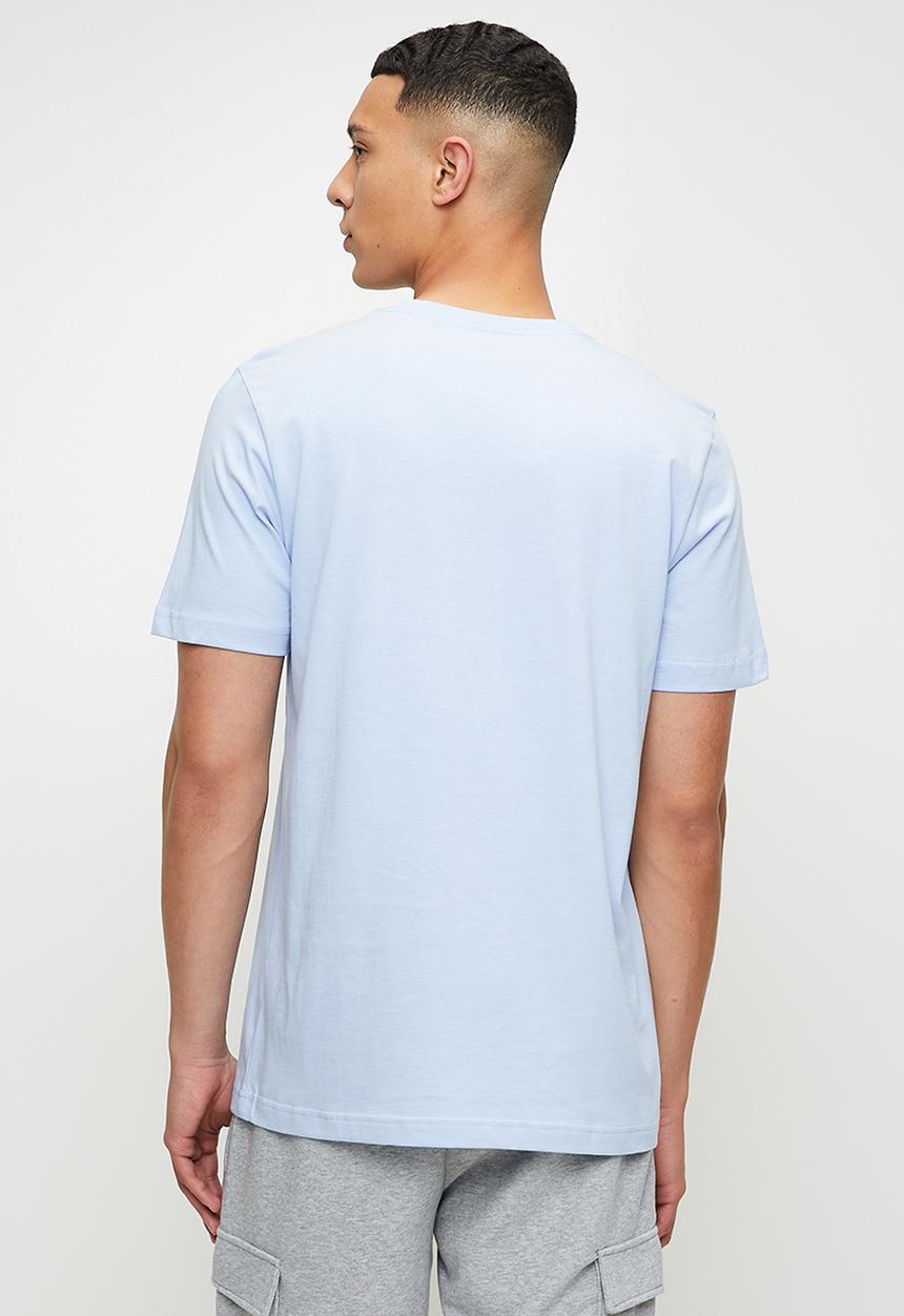 adidas Performance - Big Logo Tee  - Blue dawn