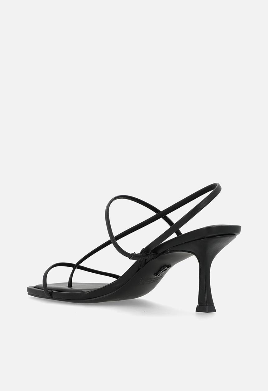 Steve Madden - Locke heel - black leat