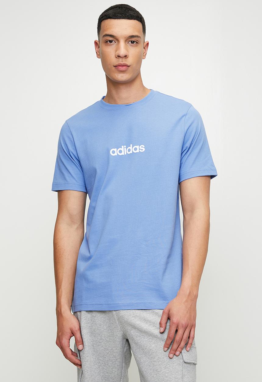 adidas Performance - Linear SJ Tee - Blue fusion